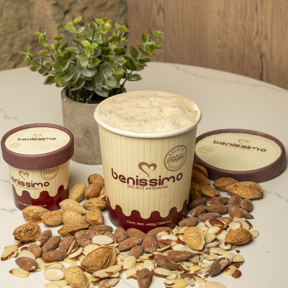 Gelato de Almendra Artesanal