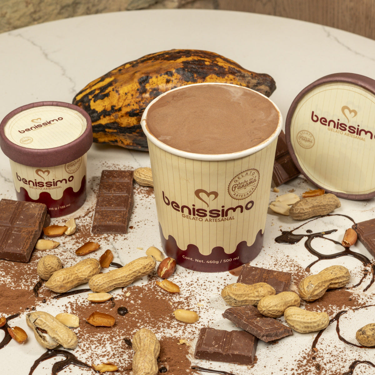 Gelato de Chocomani Artesanal