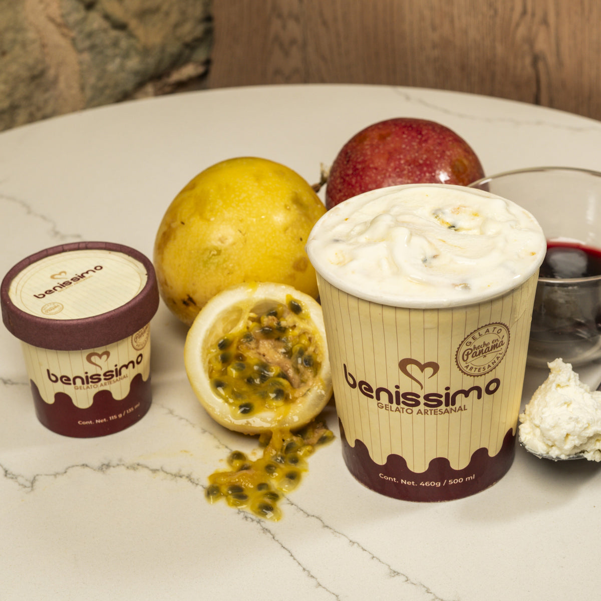 Gelato de Yogurt Artesanal
