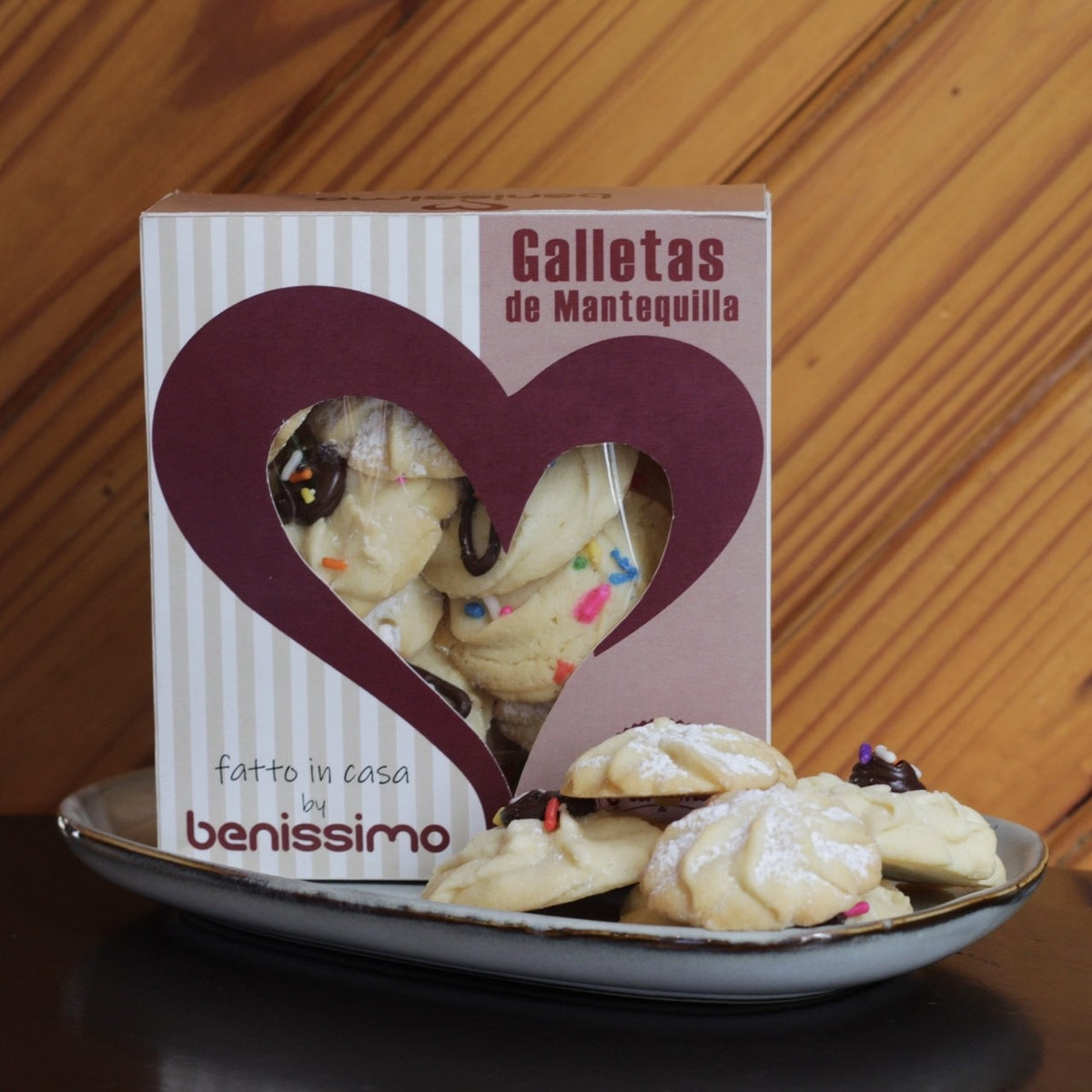 Galletas de Mantequillas Surtidas Fatto in Casa Pack | 115gr - Bulto x10 Cajas